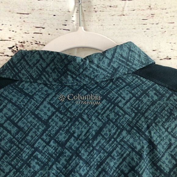 Columbia Titanium Men’s Button Down Shirt Omni-Dry - Picture 5 of 8